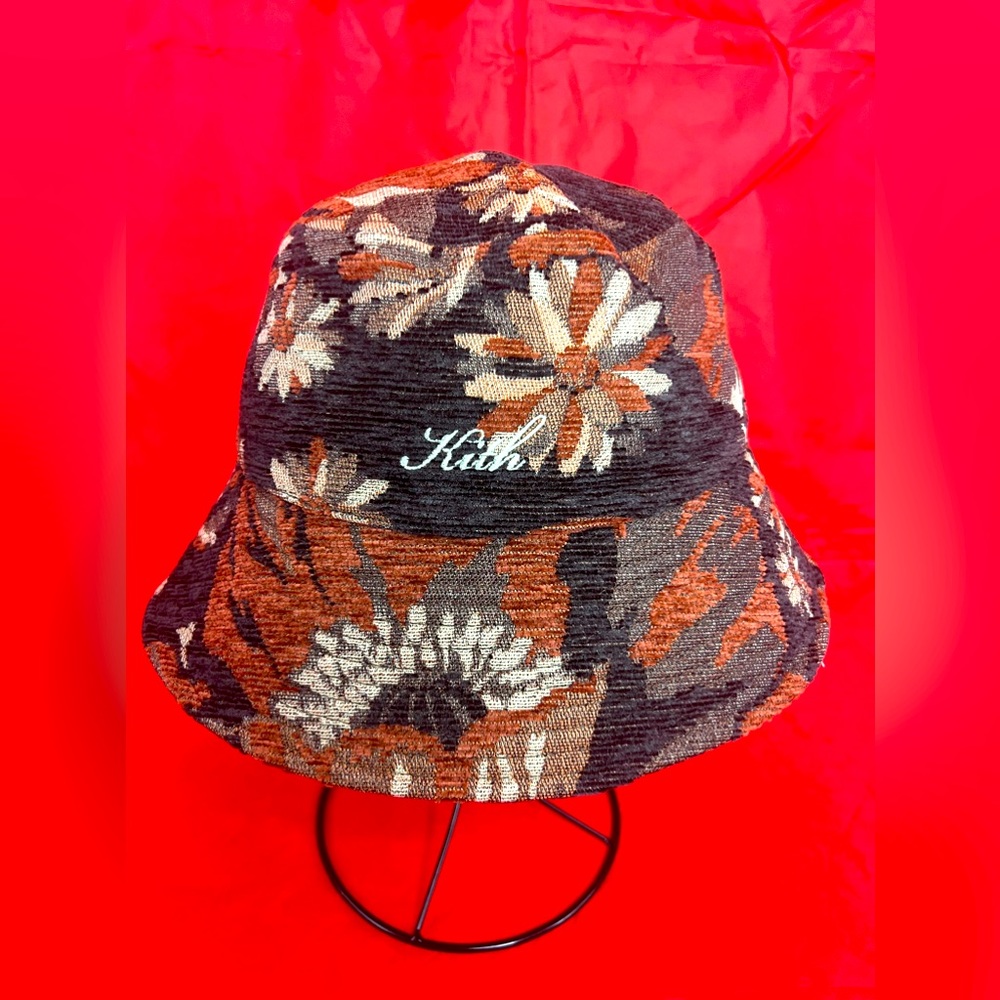 KITH ARWEN CHENILLE POPPY BUCKET HAT-ink
